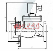中温电磁阀结构图